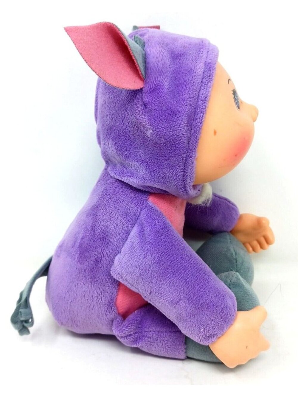 Cabbage Patch Kids #140 Knox Goat Exotic Friends Purple Pink Plush SucksThumb S1 - Picture 5 of 11